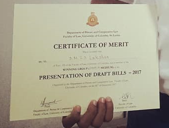 Presentation of Draft Bills -2017