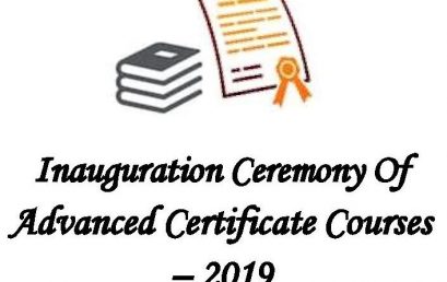 Inauguration Ceremony of ACC – 2019