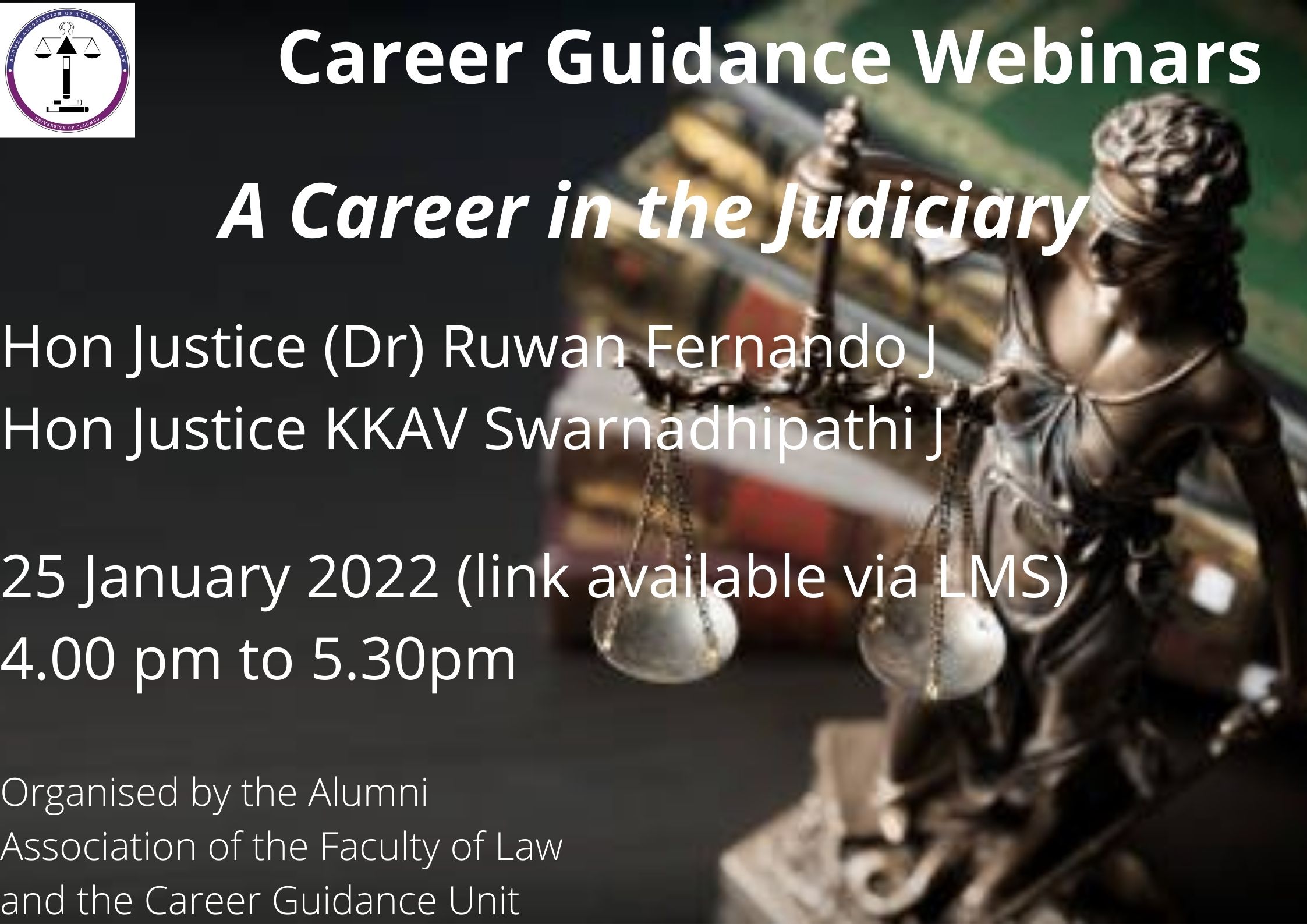 Third Career Guidance Webinar (25th – Jan – 2022)