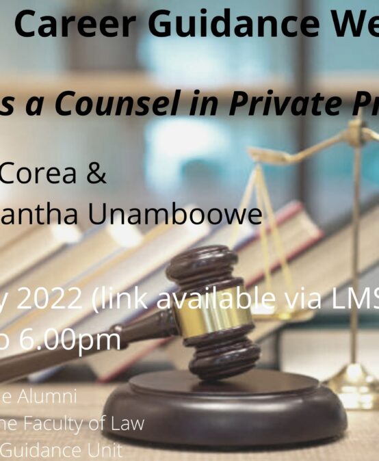 Career as a Counsel in Private Practice