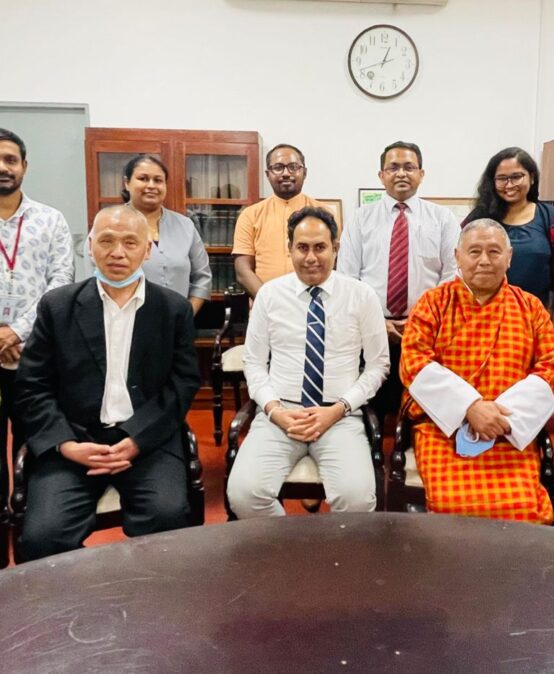 Visit of former chief justice of Bhutan to Faculty of Law, University of Colombo