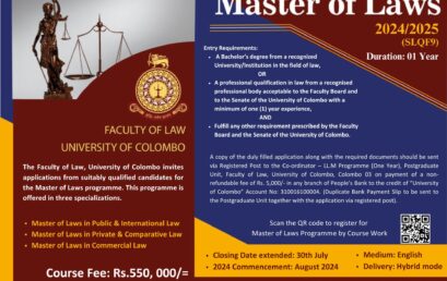 Master of Law (LL.M.) 2024/2025