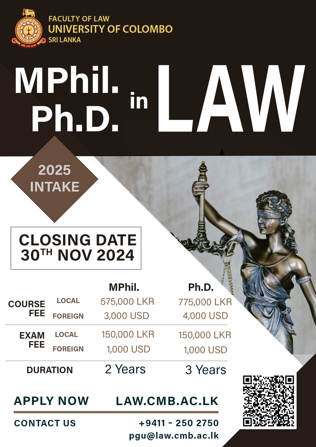 Application for MPhil PhD is Open Now