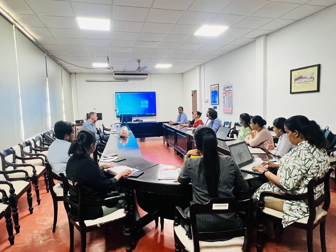 Visit by Professor Graeme Laurie