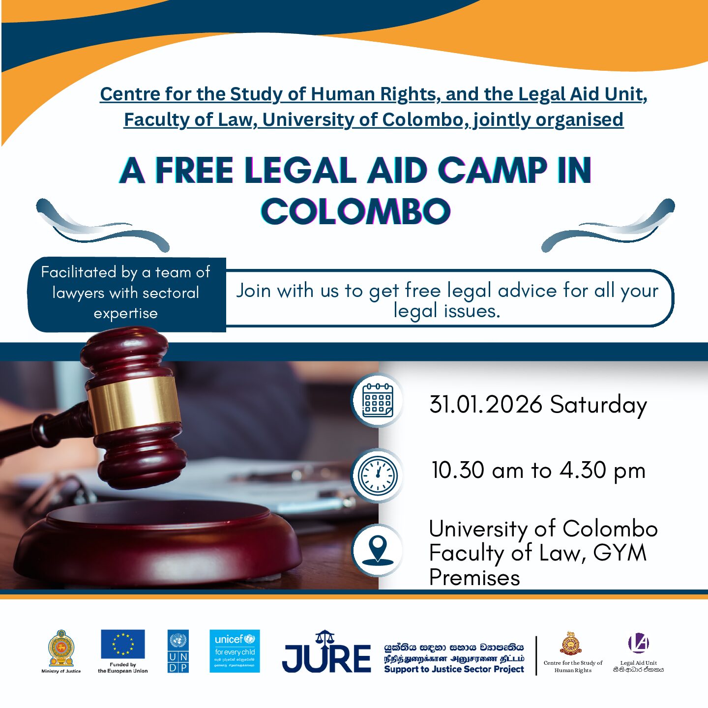 A Free Legal Aid Camp In Colombo