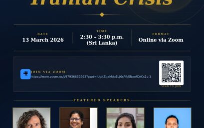 Webinar on Recent Developments in International Law – The Iranian Crisis