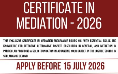 Certificate in Mediation – CSHR