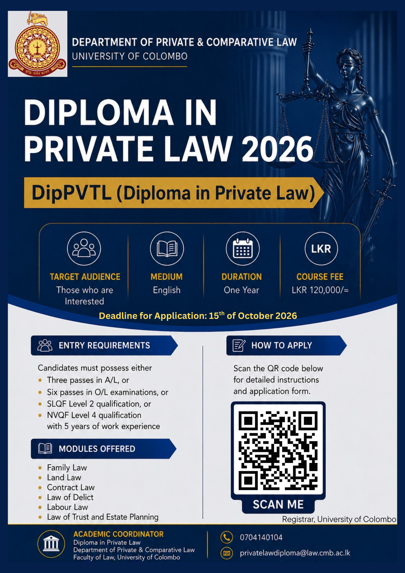 Diploma in Private Law