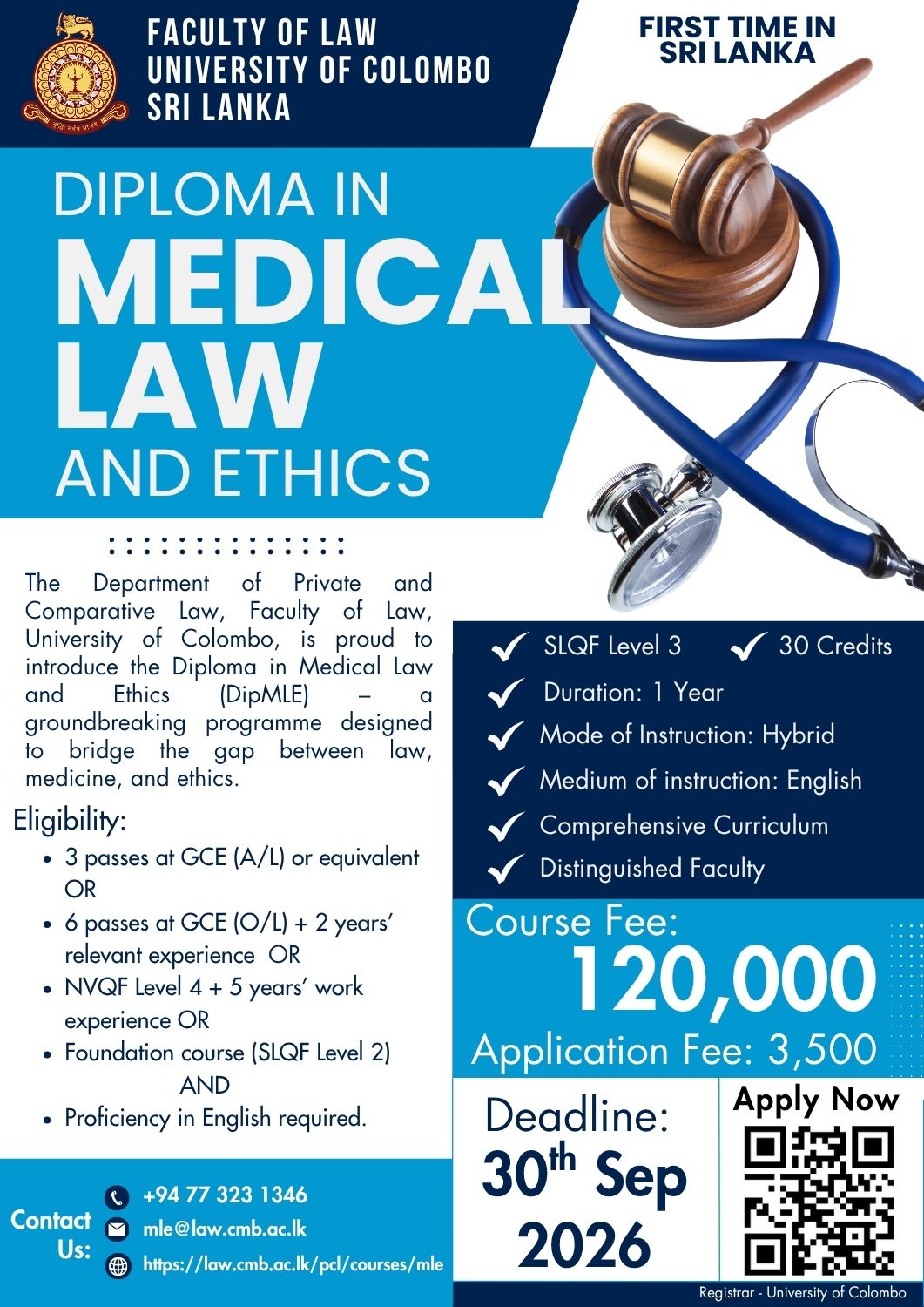 Application for DMLE 2026 is Open Now