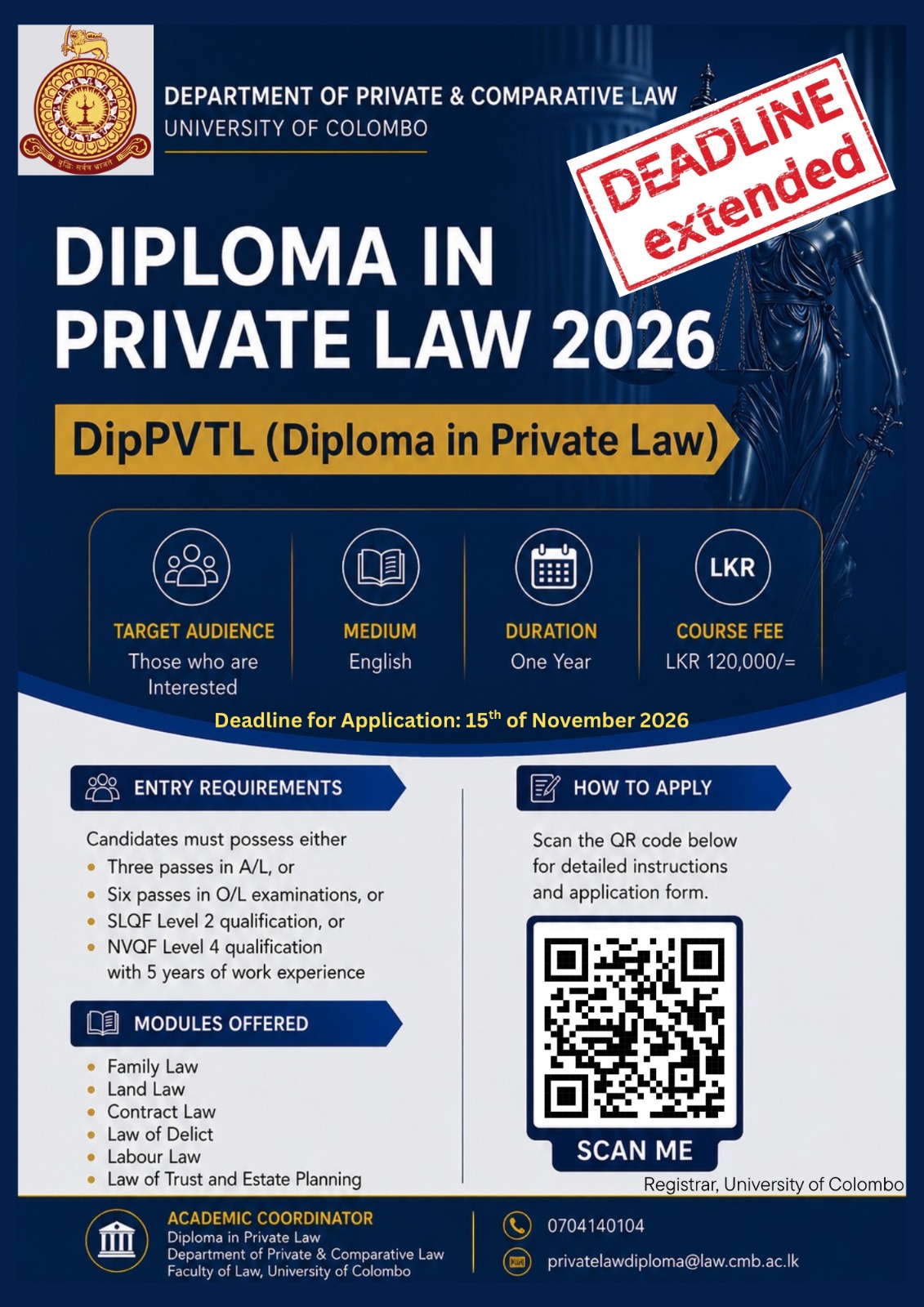 Diploma in Private Law